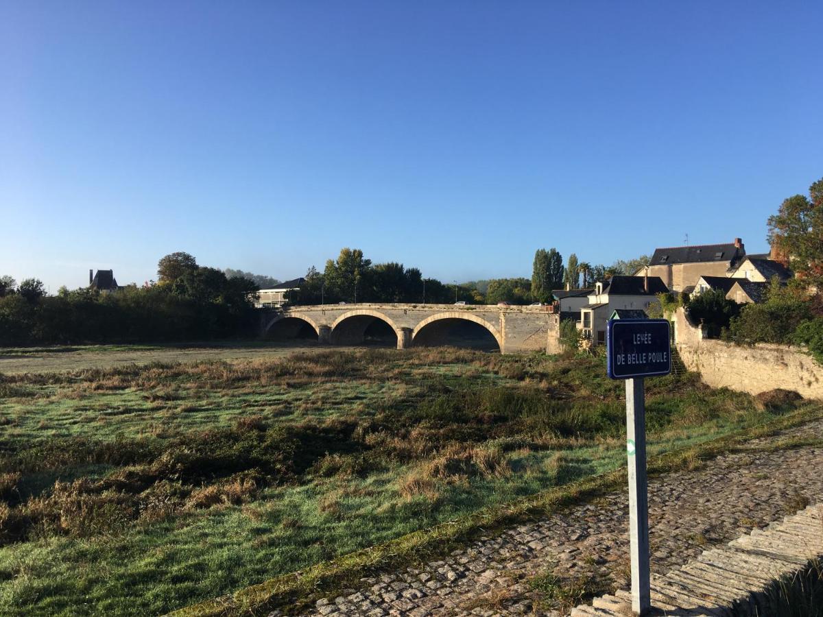 Chambre D'Hotes Sur Le Chemin De La Loire A Velo Bed & Breakfast Les Ponts-de-Cé Exterior foto